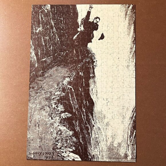 Vintage 1975 Sherlock Holmes 2-Sided Jigsaw Puzzle 500 Pieces 15 x 21 - Complete - Picture 9 of 15